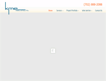 Tablet Screenshot of kmearchitects.com